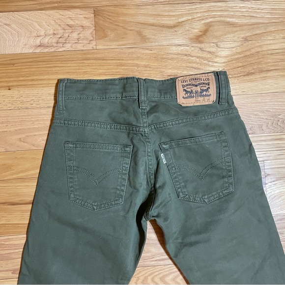 Levi’s 511 Slim Green Skinny Jeans Sz 10 Regular - Picture 5 of 7